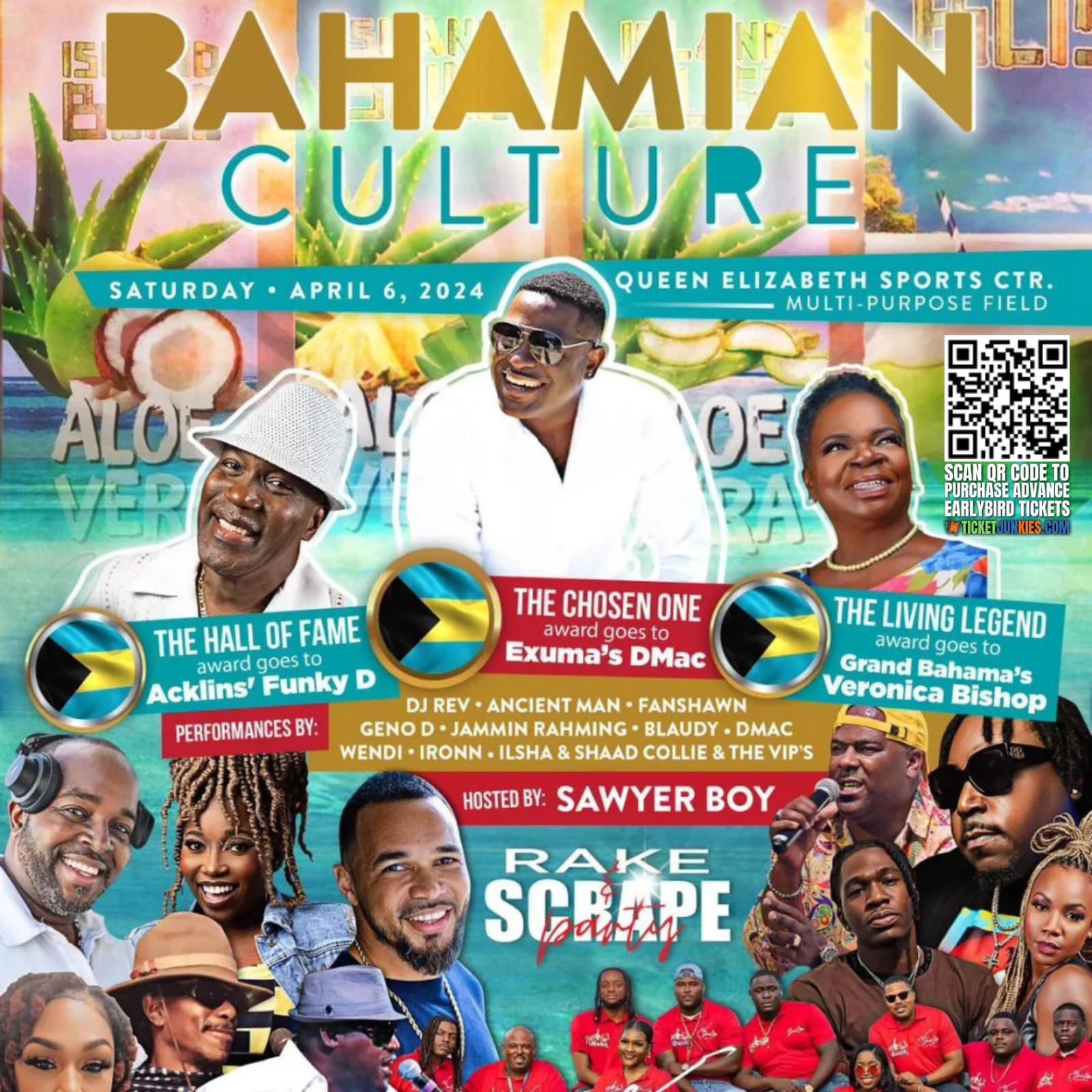 Bahamian Culture Rake & Scrape Party