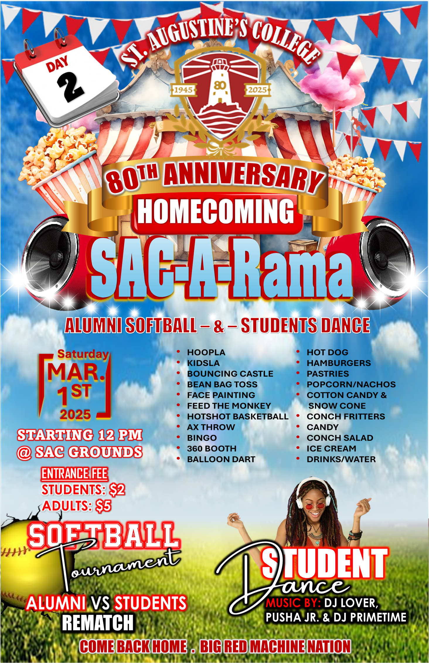 SAC HOMECOMING DAY 2 ::: SAC-A-RAMA